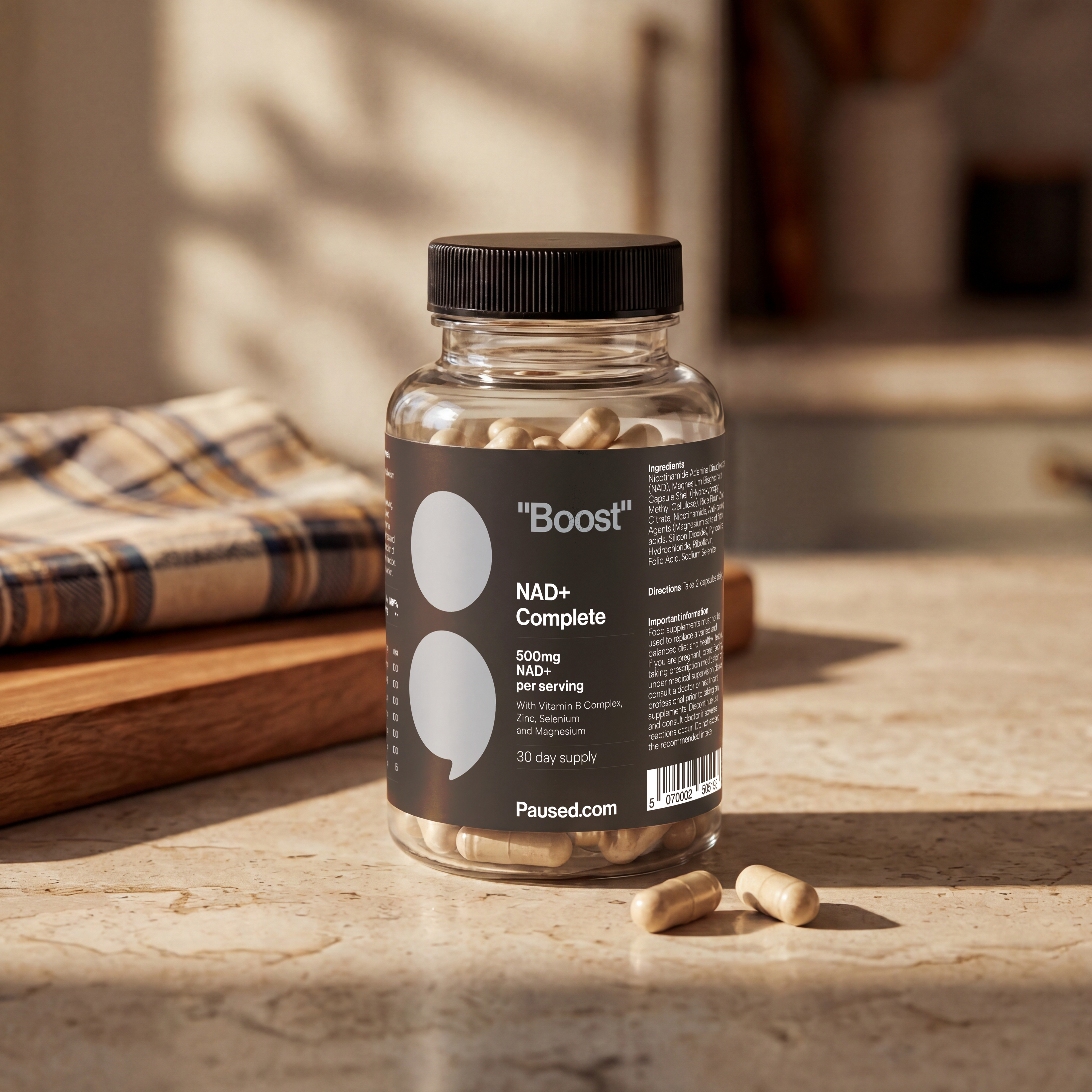 NAD+ Complete 500mg | Complete Healthy Ageing Support