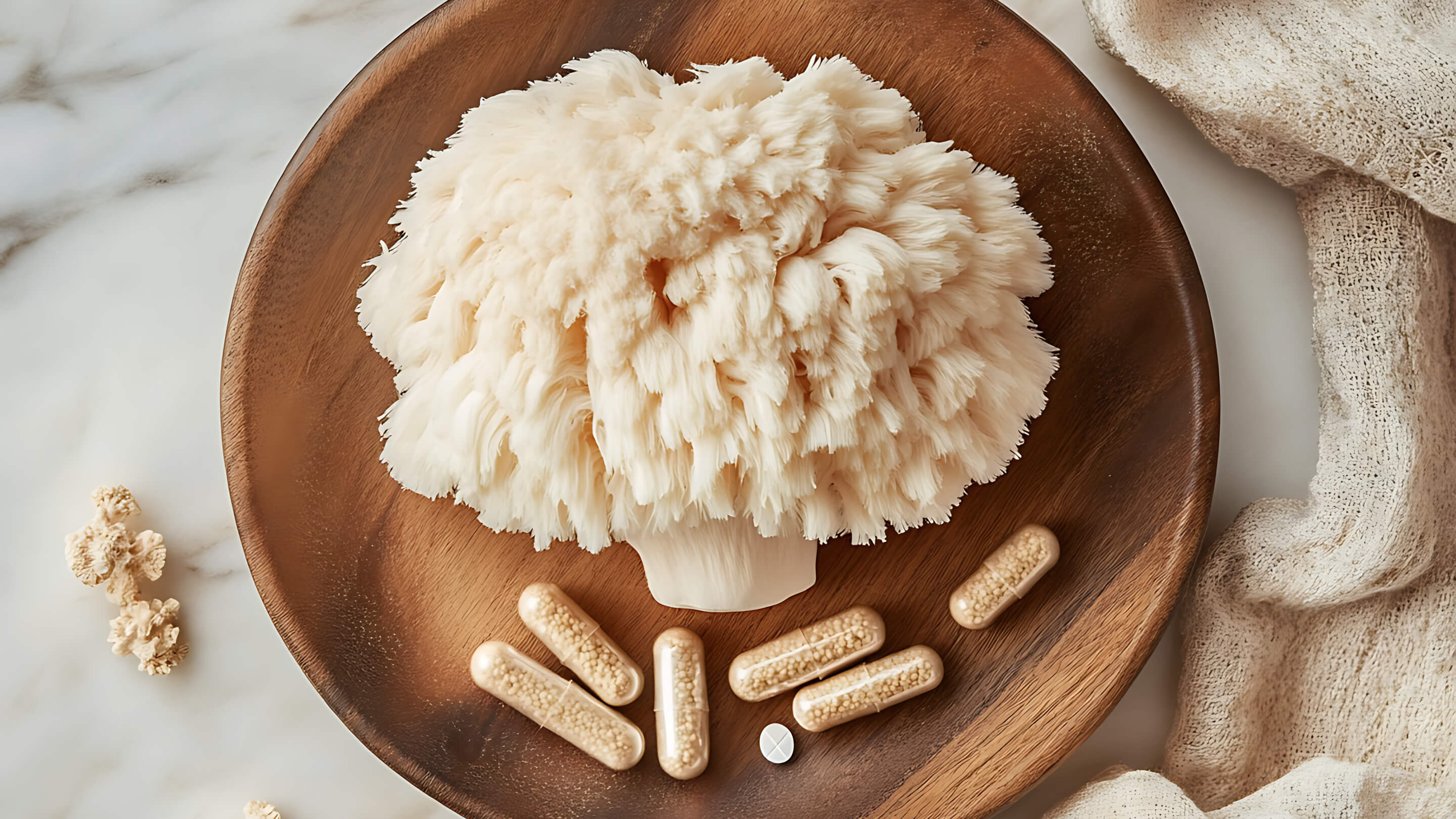 Lions mane supplements