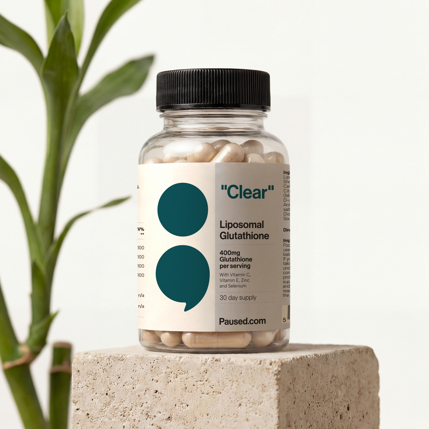 Liposomal Glutathione Complex 400mg | Advanced Antioxidant Support