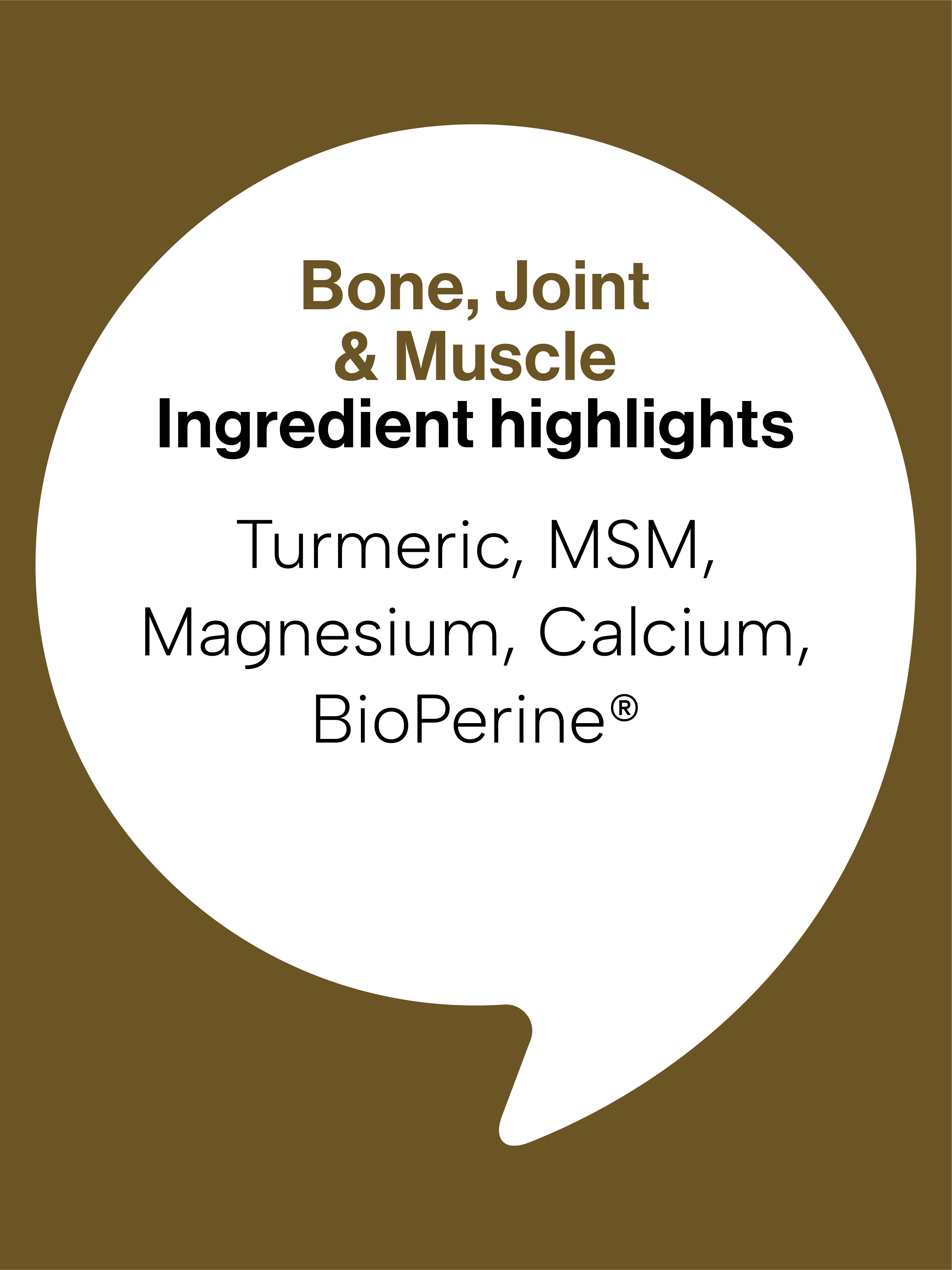 Paused Bone, Joint &amp; Muscle Support