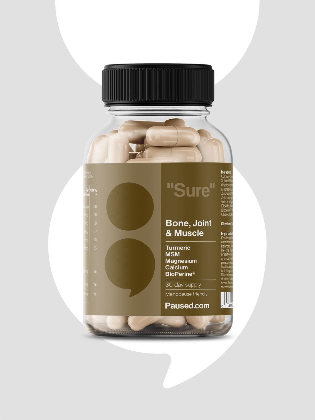 Paused Bone, Joint &amp; Muscle Support