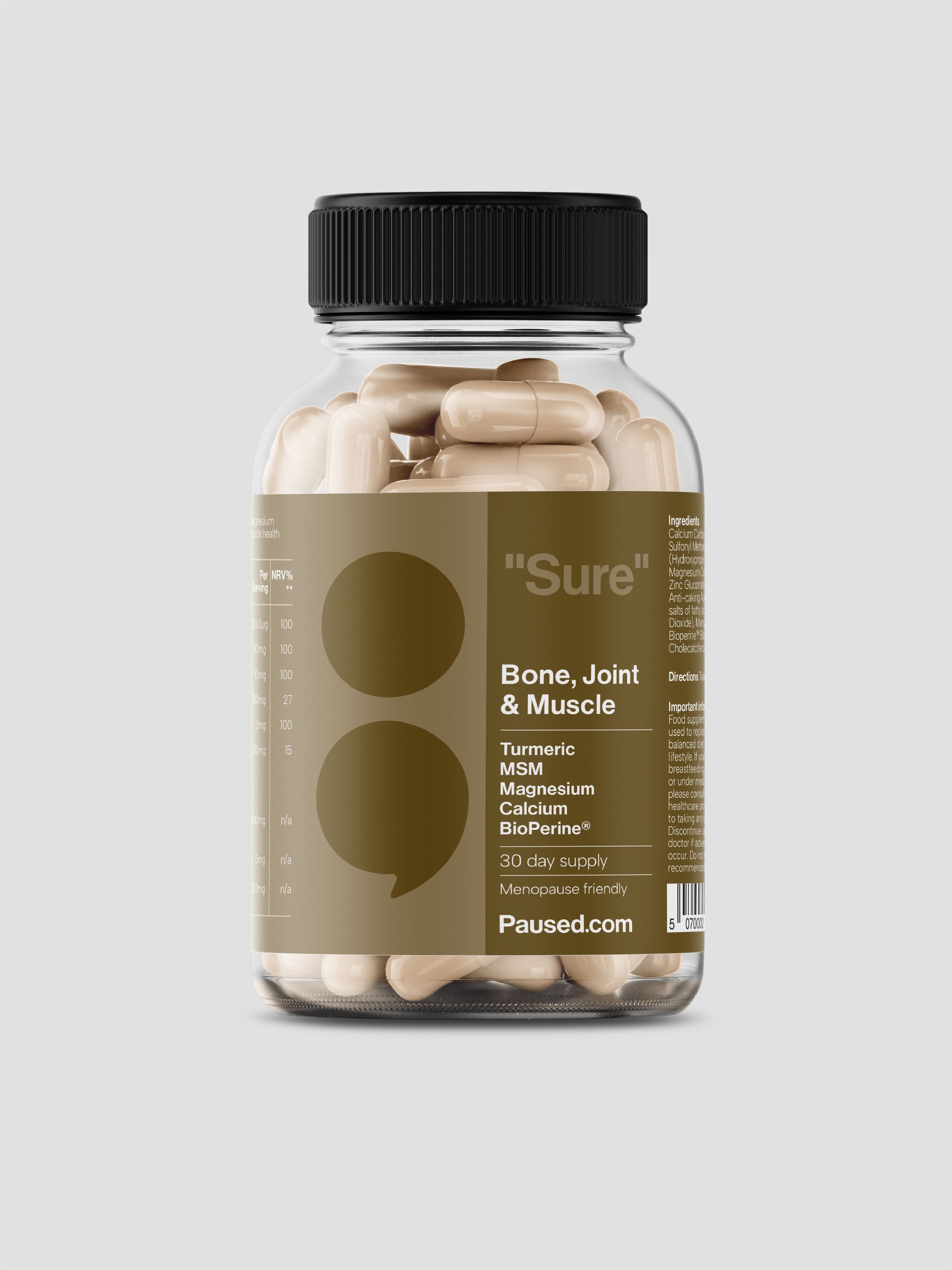 Paused Bone, Joint &amp; Muscle Support