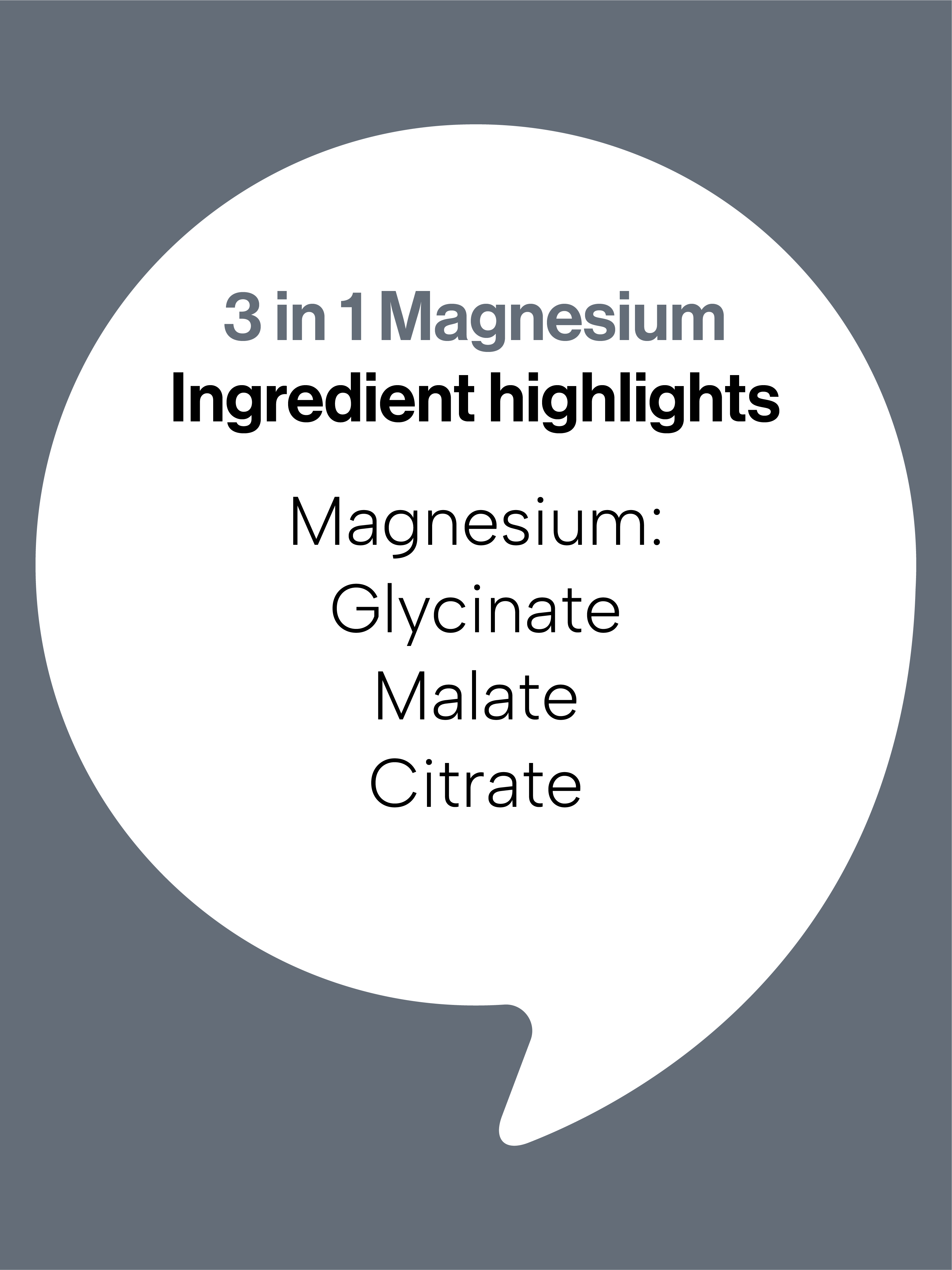 Paused Magnesium 3 in 1 complex