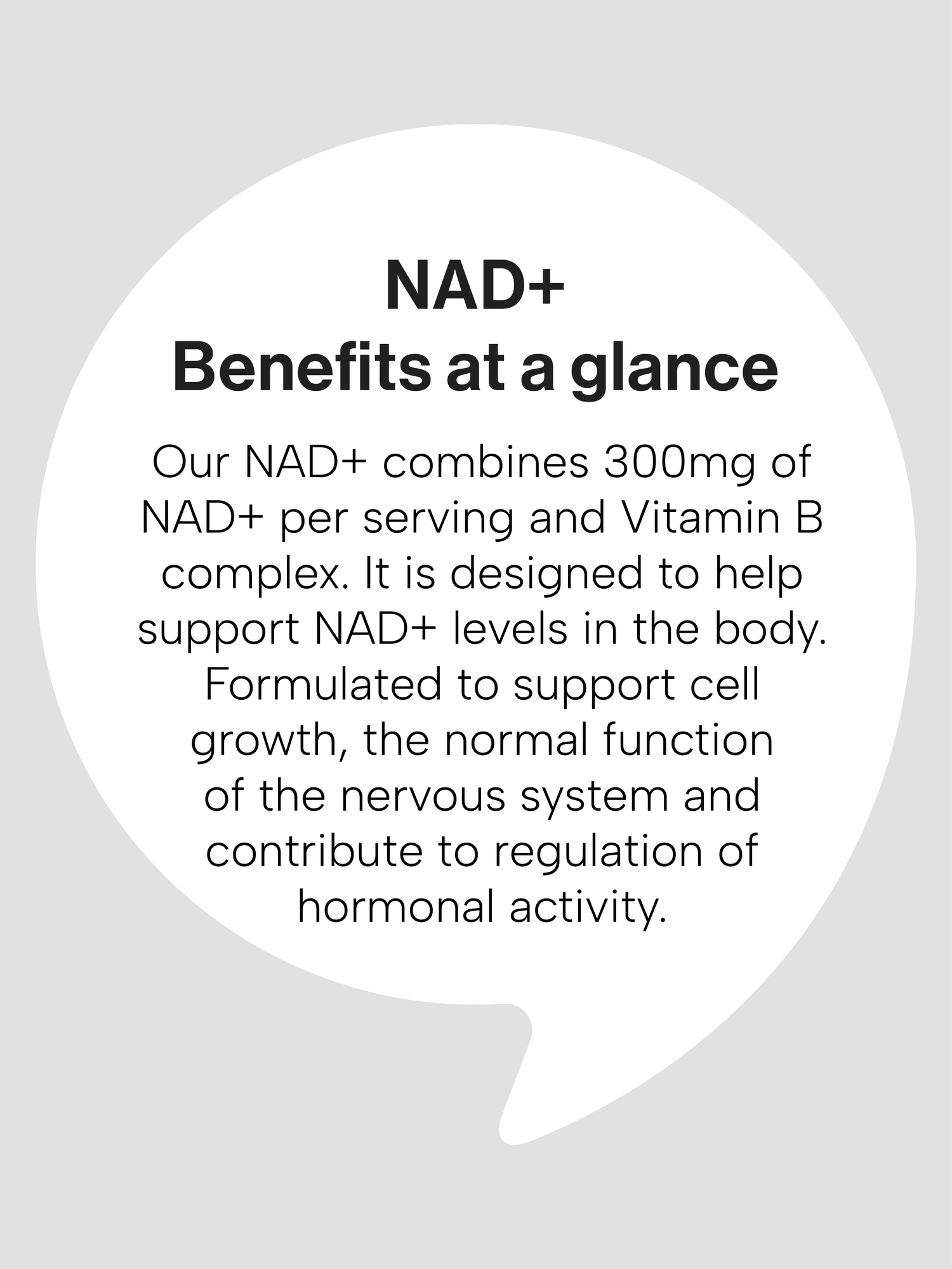 NAD⁺ 300mg with Vitamin B Complex | Cellular Energy &amp; Metabolic Support