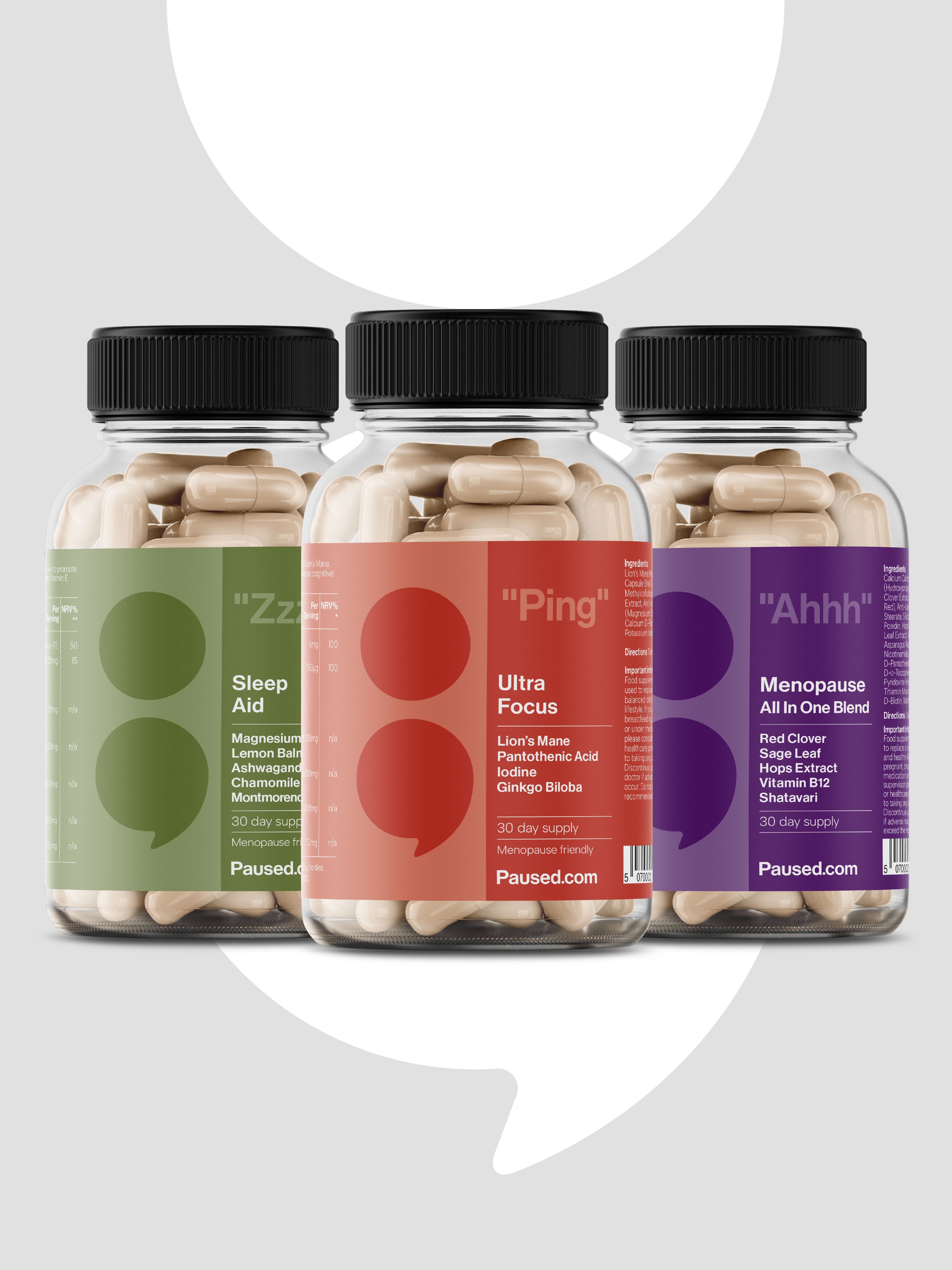 Ultra Focus Bundle | Science-Led Nutritional Support for Focus, Sleep &amp; Menopause