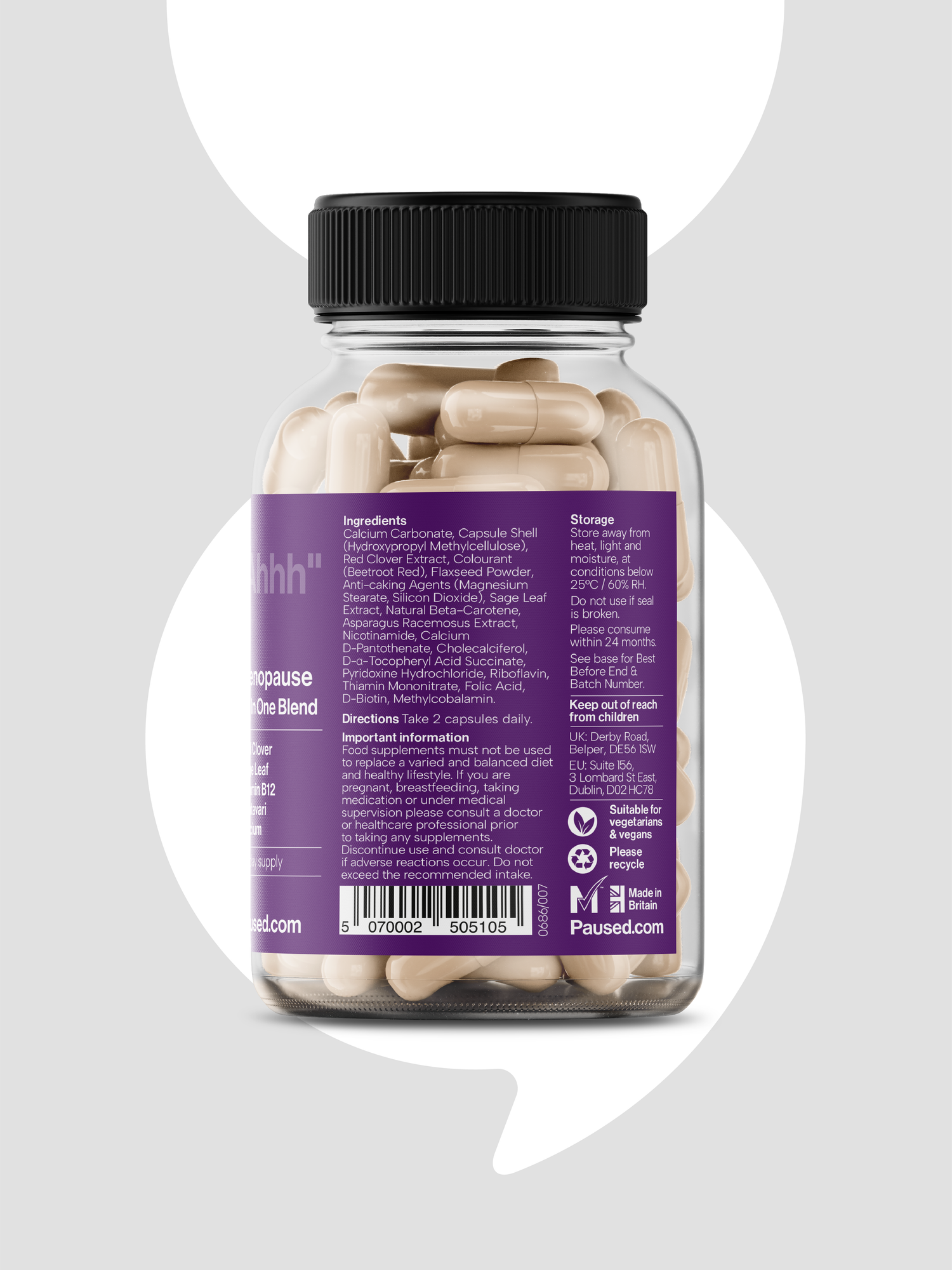 Menopause All In One | Complete Menopause Vitamin Support (3 month supply)