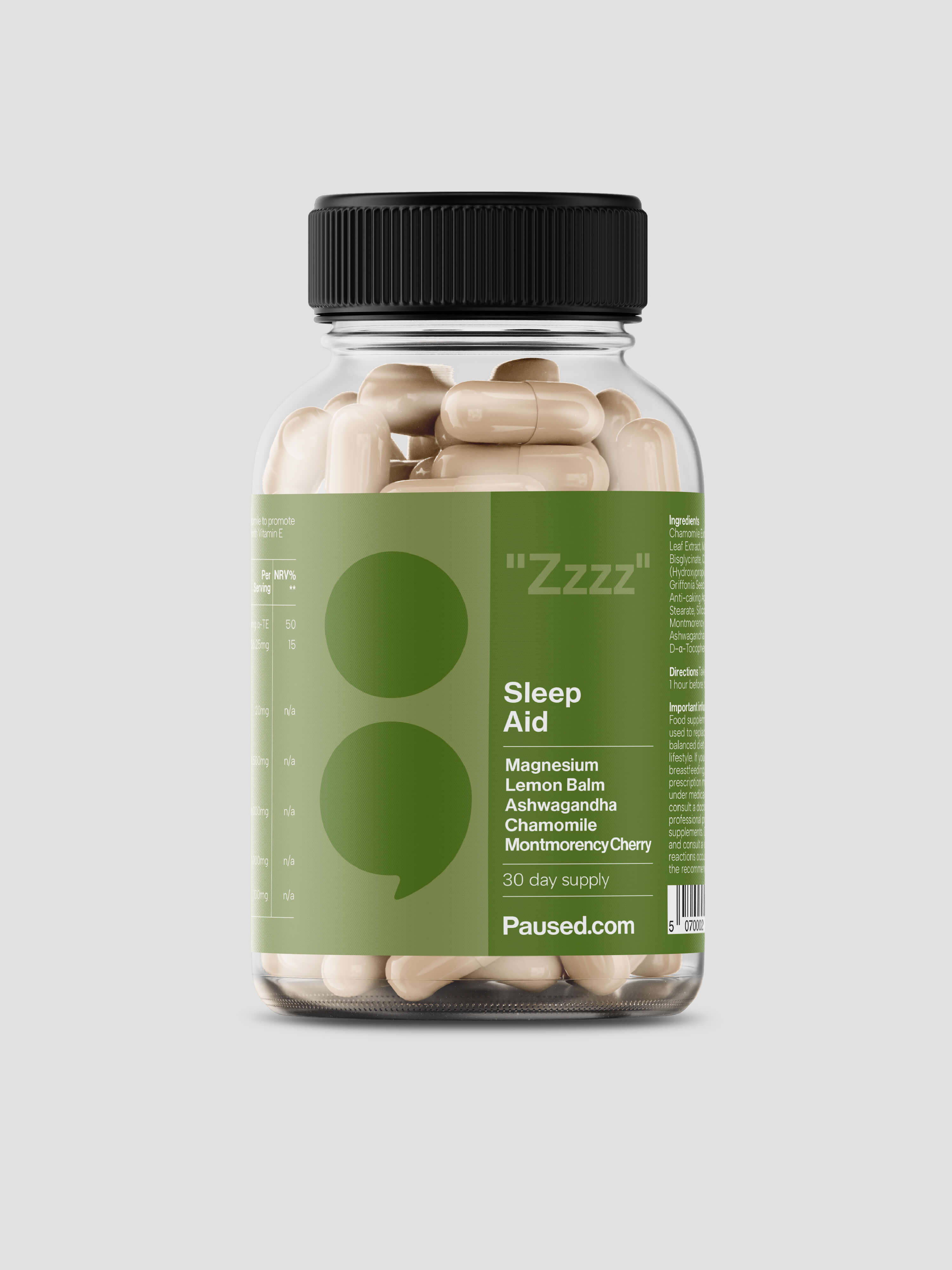 Sleep Aid Supplement UK | Magnesium & Botanical Night Support